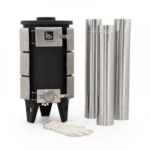 Мультитопливная походная печь Hyggelig LONGHEAT длительного горения в Улан-Удэ