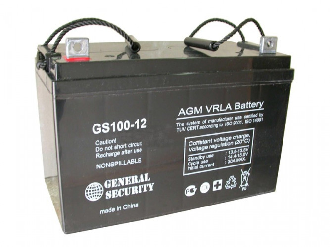 Аккумулятор General Security GS 100-12 (12 В, 100 Ач) в Улан-Удэ