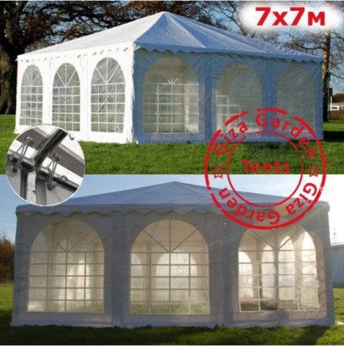 Шатер Пагода Giza Garden 7 x 7 м белый в Улан-Удэ