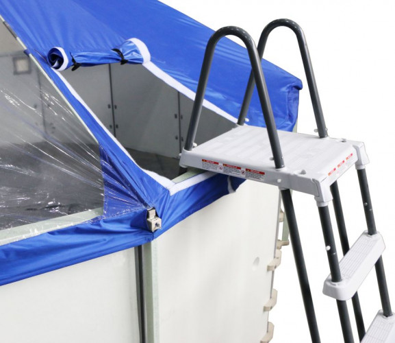 Подъемный тент-навес для бассейна "Фиеста" в Улан-Удэ