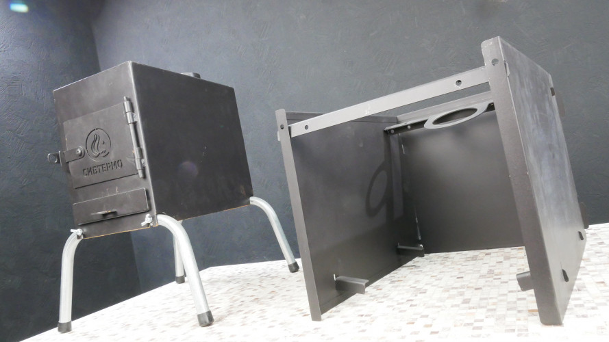 Экран для большой дровяной печи Сибтермо в Улан-Удэ