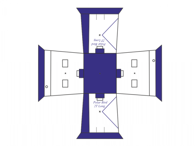 Зимняя палатка Polar Bird 2T Long компакт в Улан-Удэ