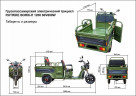 Грузовой электрический трицикл RuTrike Вояж П Трансформер в Улан-Удэ