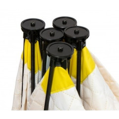 Палатка для рыбалки Helios утепл.Куб 1,5х1,5 желтый/серый Палатка для рыбалки Helios утепл.Куб 1,5х1,5 желтый/серый