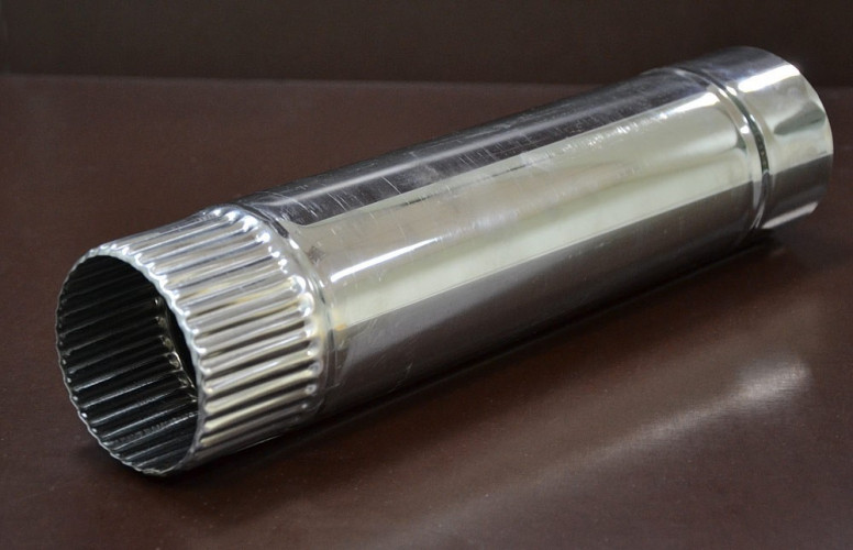 Сегмент трубы дымохода 90 мм. в Улан-Удэ