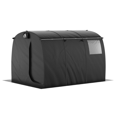 Мобильная баня-палатка МОРЖ Max (Черный) в Улан-Удэ