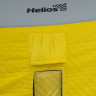 Палатка для рыбалки Helios утепл. Куб 1,8х1,8 желтый/серый в Улан-Удэ