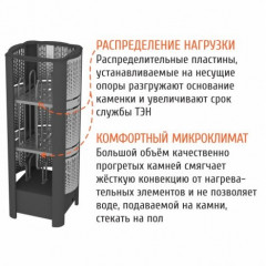 Электрокаменка GeoS RAIN-Fast 6 Электрокаменка GeoS RAIN-Fast 6