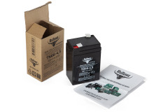 Тяговый гелевый аккумулятор RuTrike TNG 6-4,5 (6V4,5A/H C20) Тяговый гелевый аккумулятор RuTrike TNG 6-4,5 (6V4,5A/H C20)