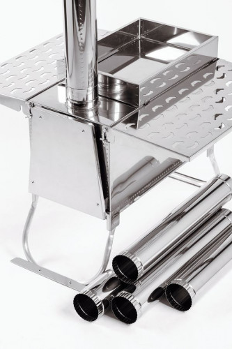 Печь-камин Инвент ПРО Большая в Улан-Удэ