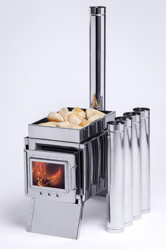 Печь-камин Инвент средняя в Улан-Удэ