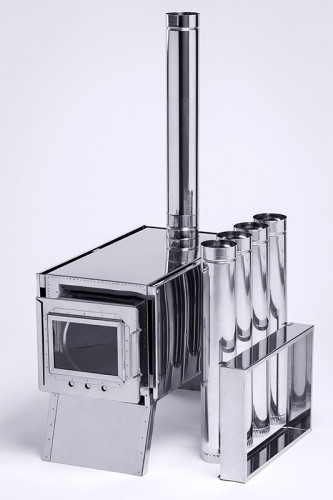 Печь-камин Инвент средняя в Улан-Удэ