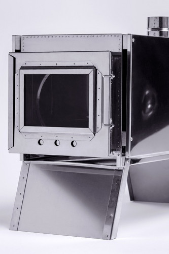 Печь-камин Инвент средняя в Улан-Удэ