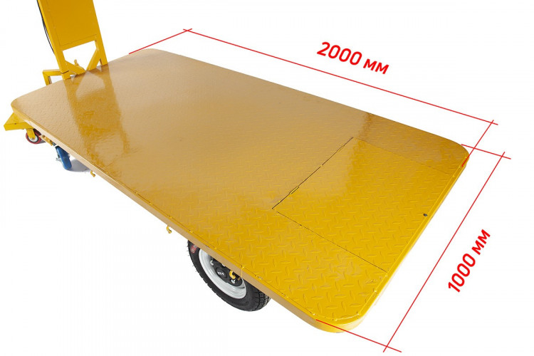 Грузовая электрическая тележка RuTrike Плита 2000 в Улан-Удэ