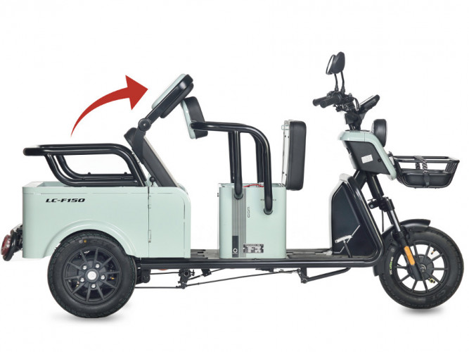 Пассажирский электротрицикл Wanshida LC-F150 в Улан-Удэ