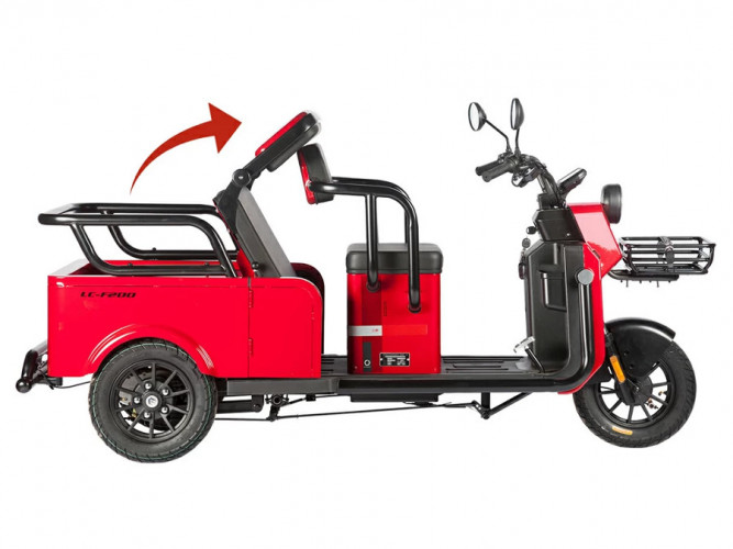 Пассажирский электротрицикл Wanshida LC-F200 в Улан-Удэ