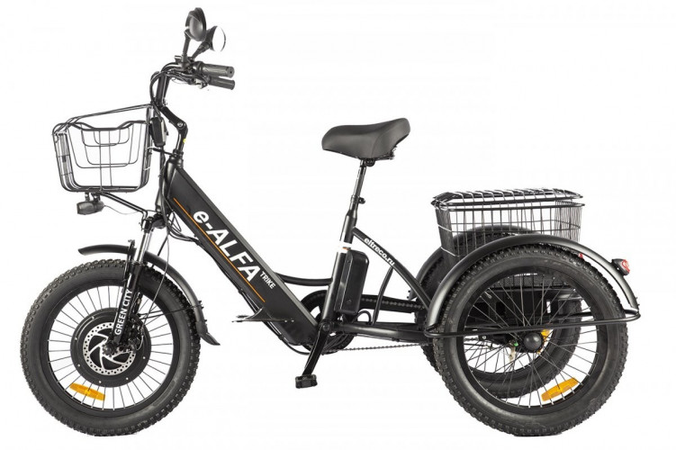 Электрофэтбайк Eltreco Green City e-ALFA Trike в Улан-Удэ