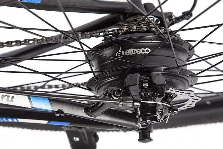 Мотор-колесо Eltreco 48V 1000W LCD 26" АКБ 48V 10А/ч в Улан-Удэ