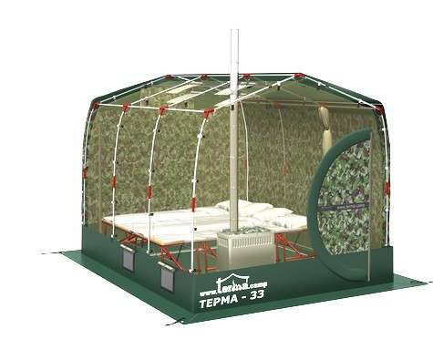 Зимняя палатка Терма-33 в Улан-Удэ