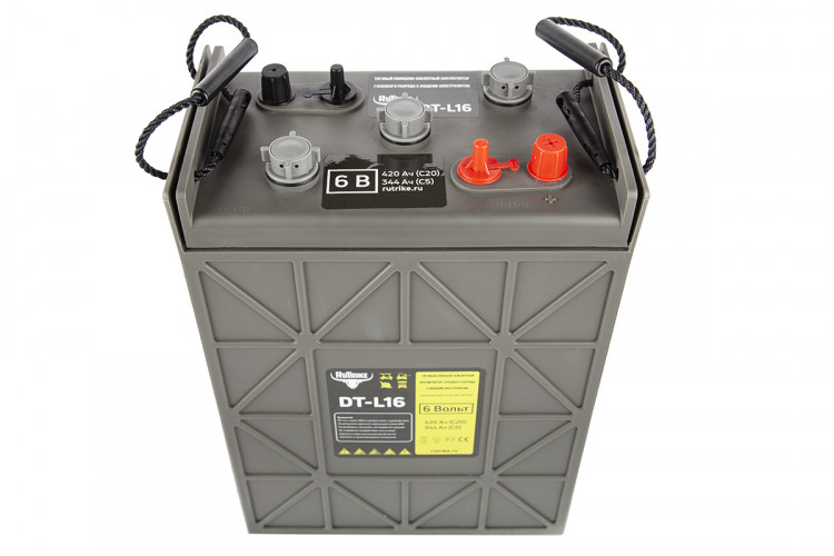 Тяговый аккумулятор RuTrike WET DTL16 (L16H-AC) 6V275A/H C3 в Улан-Удэ