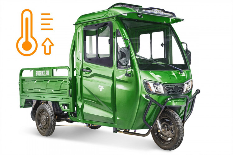 Электротрицикл Rutrike КАРГО Кабина обогрев 1500 грузовой в Улан-Удэ