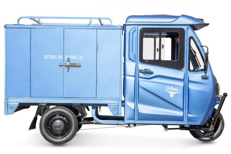 Электротрицикл Rutrike КАРГО Кабина Дуал обогрев 1500 фургон в Улан-Удэ