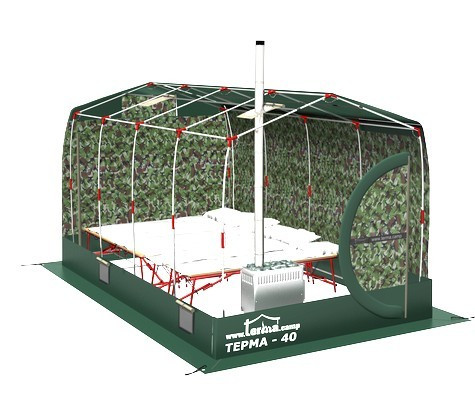 Зимняя палатка Терма-42 в Улан-Удэ