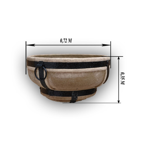 Очаг для костра большой Подсолнух в Улан-Удэ