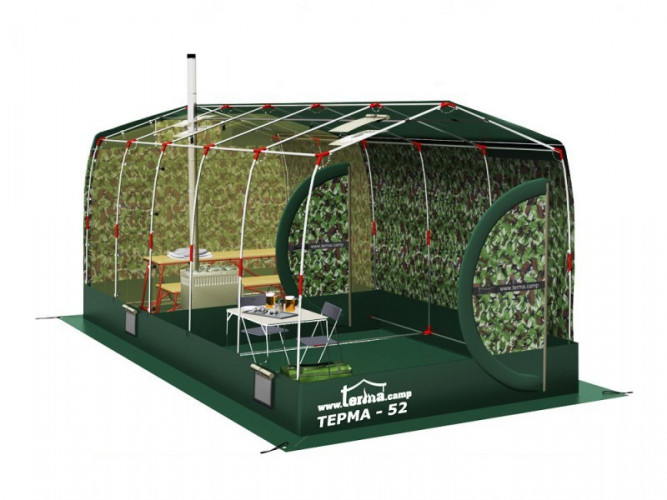 Зимняя палатка Терма-52 в Улан-Удэ