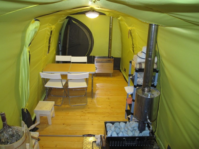 Зимняя палатка Терма-55 в Улан-Удэ