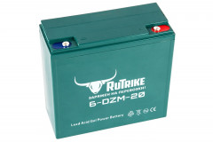 Тяговый гелевый аккумулятор RuTrike 6-DZF-20 (12V20A/H C2) Тяговый гелевый аккумулятор RuTrike 6-DZF-20 (12V20A/H C2)
