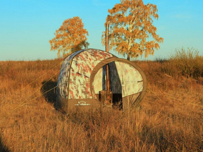 Мобильная баня ТЕРМА-10 с 1 окном (походная) в Улан-Удэ