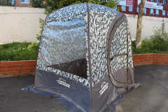 Мобильная баня ТЕРМА-10 с 1 окном (походная)