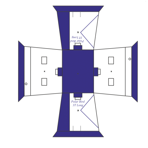 Зимняя палатка Polar Bird 3T Long компакт в Улан-Удэ