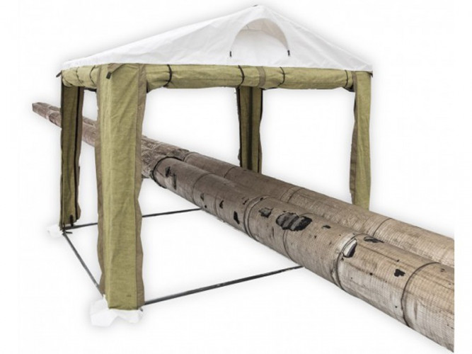 Палатка сварщика 2,0 X 2,0 ПВХ/брезент в Улан-Удэ