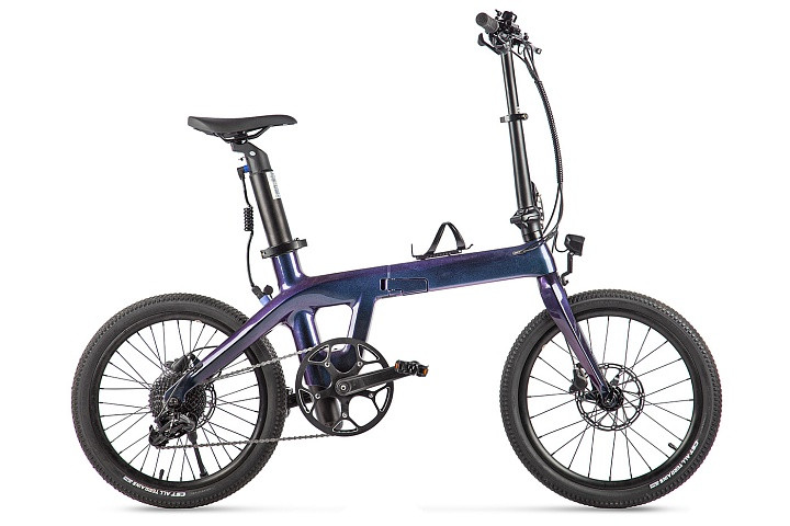 Электровелосипед складной Carbon 20" Sporto в Улан-Удэ